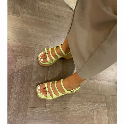 Jay platform sandal